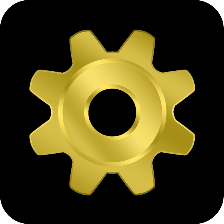 Gold sponsorship badge